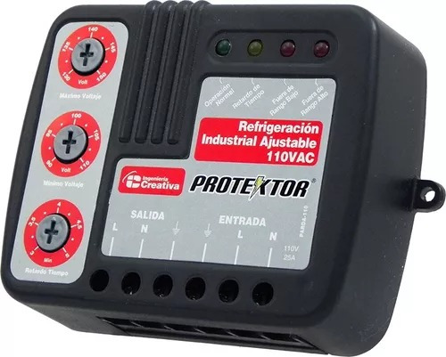 Protector Para Refrigeracion Industrial Ajustable 110v Vac