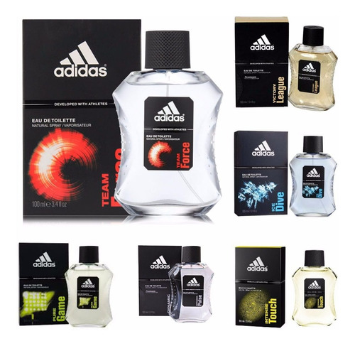 Perfume Deportivo adidas Hombre 100 Ml 100% Original