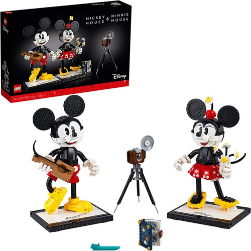 Lego Disney Mickey Mouse Y Minnie Mouse Personajes Para Cons