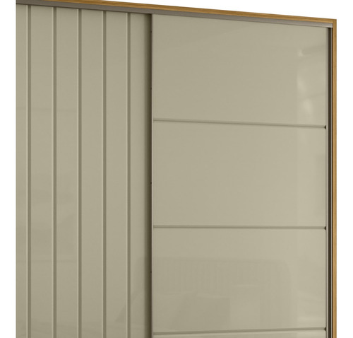 Guarda Roupa Casal 230cm Com 2 Portas Verbena Opala/cumaru Z