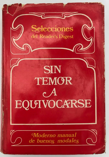 Protocolo Y Etiqueta, Sin Temor A Equivocarse Readers Digest