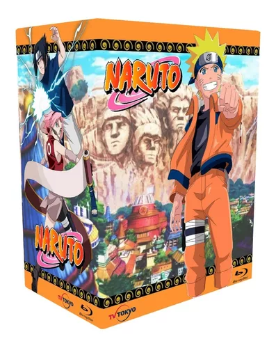 Blu-ray Box Naruto Clássico - Completo + Filmes E Ovas.