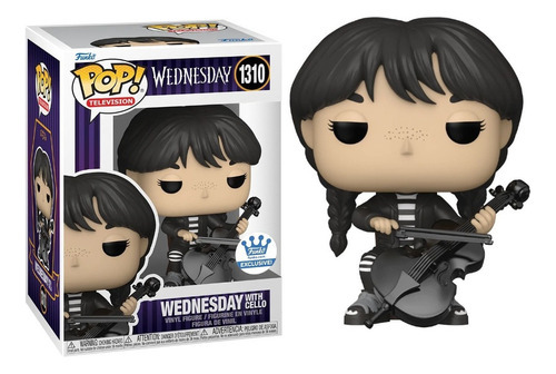 Funko Pop The Addams Family Wednesday Con Violonchelo #1310