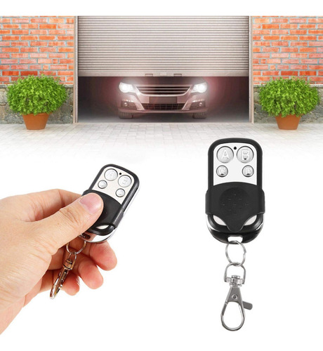 Llavero De Control Remoto, 4 Piezas De Clonación Universal Llavero De Control Remoto Inalámbrico Para Puerta De Garaje De Coche 433 Mhz