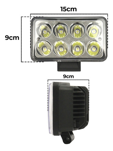 Farol Bloco Com Pisca Seta Milha E Lant Teto Scan 112/113