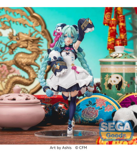 Hatsune Miku Modern China Luminasta Vocaloid Figura Original