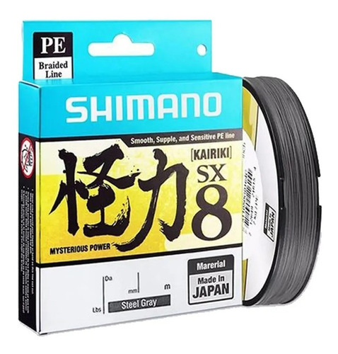 Multifilamento Shimano Kairiki 8 Hebras 40lb 300mts