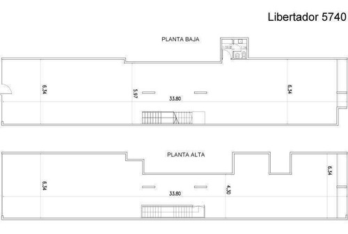 Imagen 13 de 13 de Avda. Del Libertador 5799 -excelente Local 390 M2- Belgrano Chico