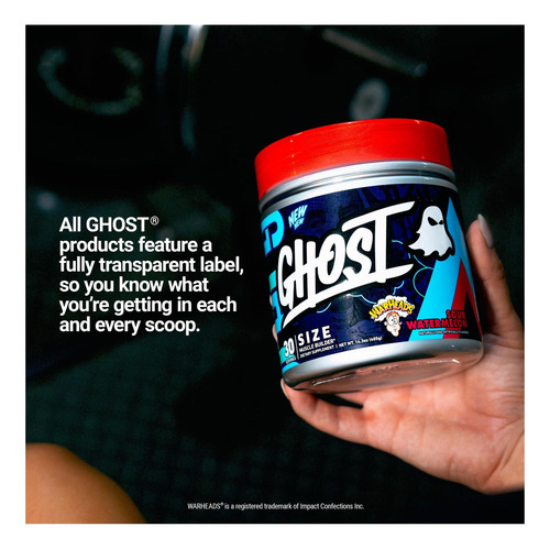 Ghost Size V3: Suplemento Para Ganho De Massa - 30 Un