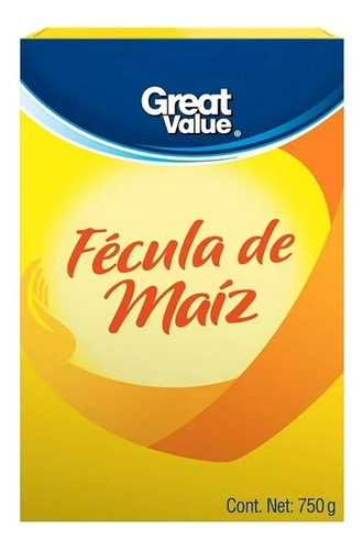 Fécula De Maíz Great Value 750 G