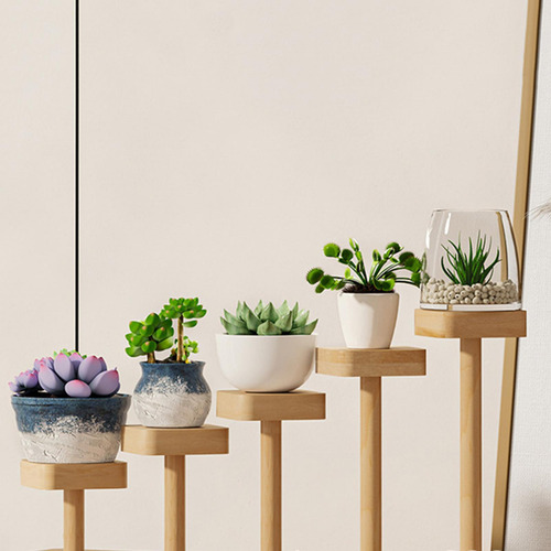 Wooden Display Riser Cupcakes Holder Decorative Reusable F