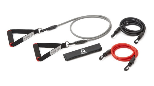 Set Bandas Elásticas Ejercicios De Resistencia Reebok Gym