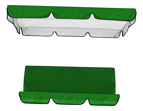 Juego De Cubierta De Dosel Para Columpio De Patio Funda De