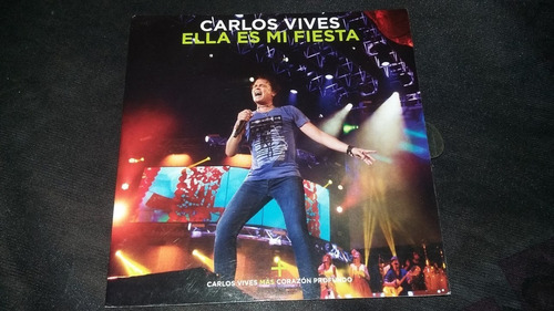 Carlos Vives Ella Es Mi Fiesta Cd Vallenato