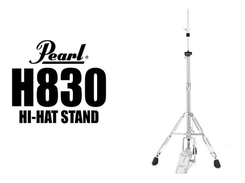 Pearl H-830 Soporte Para Hi-hat Demon Series 3 Patas Dobles