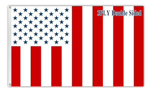 Bandera Civil Peace De 3 X 5 Pies, Doble Cara, 3 Capas, Dobl