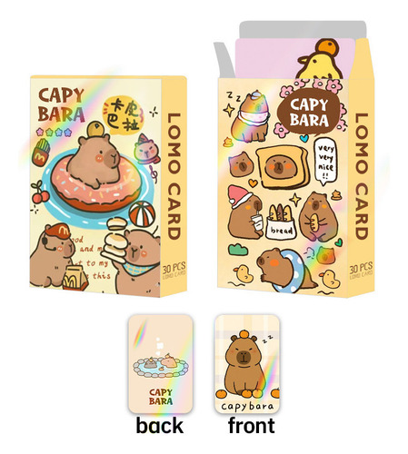 Tarjeta Lomo De 30 Tarjetas De Doble Cara Con Diseño De