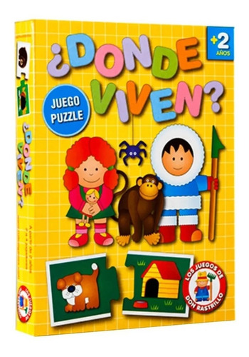 Juego ¿donde Viven? - Ruibal - Dgl Games & Comics 