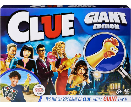 Giant Clue Classic Mystery Party Retro Board Game Summer Toy