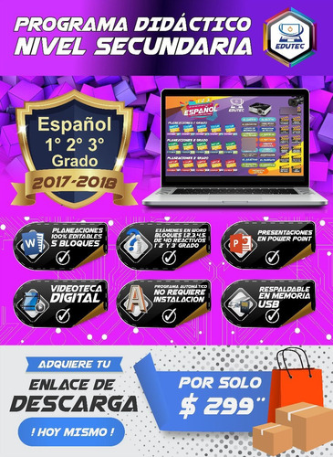 Planeaciones Español 1,2,3. (secundaria)