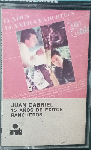 Juan Gabriel - 15 Rancheras - 10$