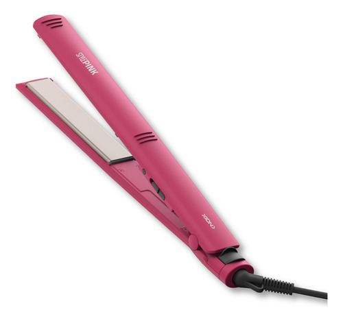 Planchita De Pelo Xion Xi-style 230 Grados Placas Ceramica Color Rosa intenso
