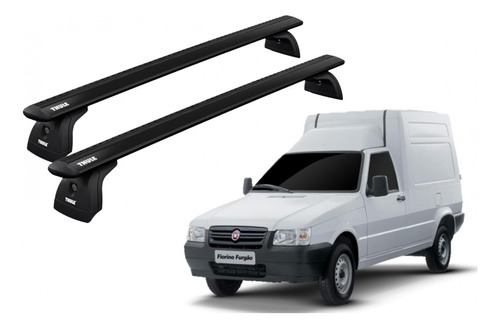 Barras Thule Fiat Fiorino 08-17 Pf / Wingbar Black