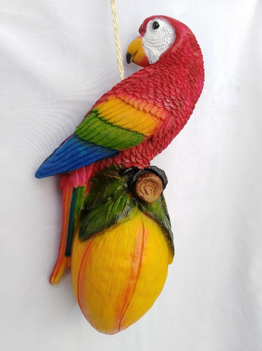 Imagen 2 de 5 de Guacamaya, Macetero Colgante De 40 Cm.
