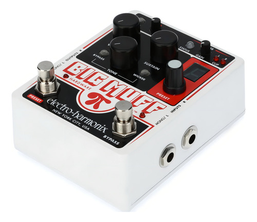 Pedal Interfaz Electro Harmonix Big Muff Pi Hardware Plugin Color Blanco
