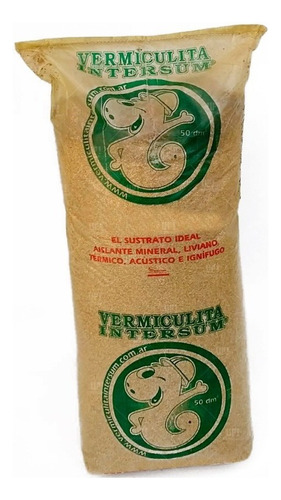 Vermiculita Intersum 50l Complemento Para Suelos Y Sustratos