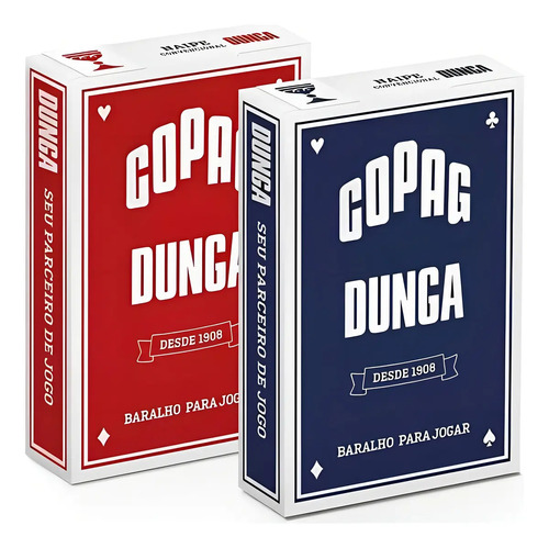 Baralho Copag Dunga, Par de Cartas para Jogar, em Português