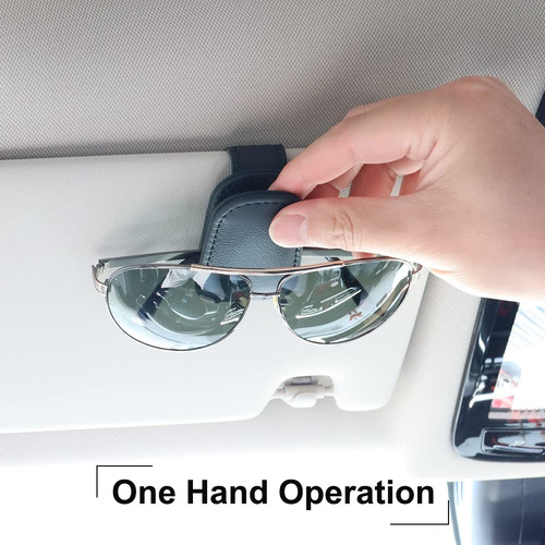 Paquete De 2 Clips Para Gafas De Sol Para Visera De Coche.