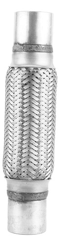 Tubo Corrugado De Escape De 51 X 300 Mm Soldado En Acero Ino