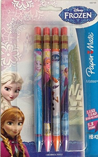 Lápices Papermate Mecánicos Congelados De Disney