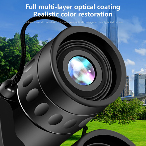 Mini Binoculares Plegables Portátiles 500x25, Telescopio Com