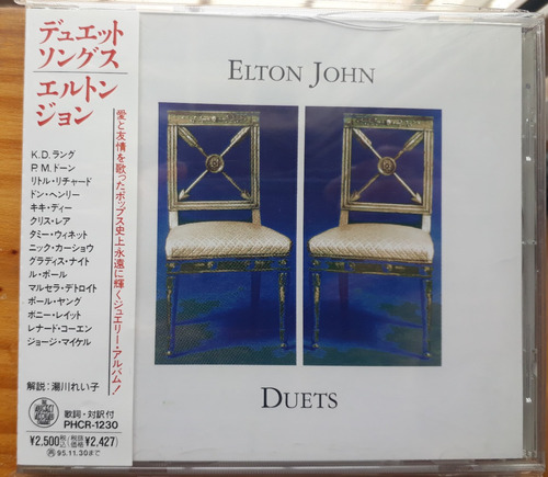 Elton John Duets Cd Japon