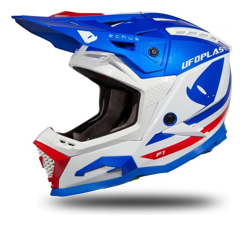 Casco Moto Ufo Cross Enduro Echus 23 Solomototeam