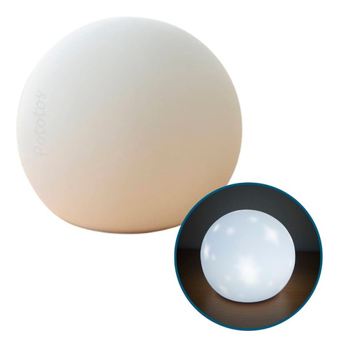 Velador Luz Led - Bola Estrellas - Lampara Led Silicona