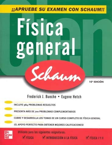 Libro Física General / Serie Schaum / Mcgraw Hill