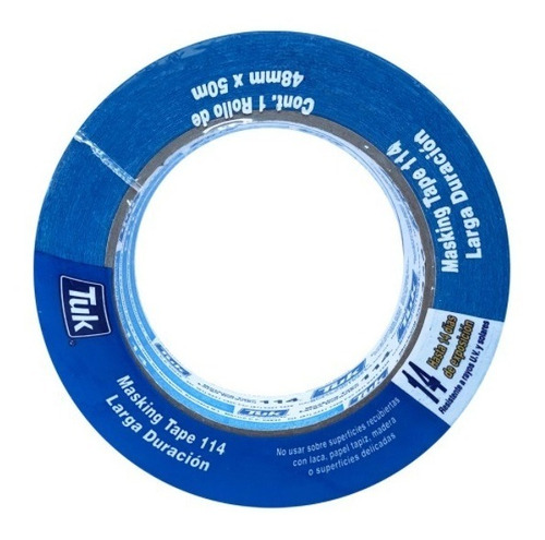 3 Cintas Masking Para Pintar Larga Duración Tuk 48mm X 50mm