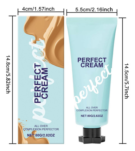 Body Coverage Perfector With Brush, All Over Complexion