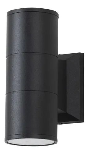 Apliqué Bidireccional Led Incorporado Negro 2*5w / Hb Led