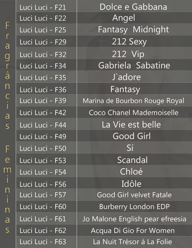 Perfume Fine F66 Luci Luci 100ml Feminino