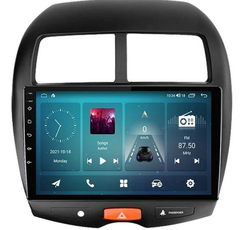 Radio Android Mitsubishi Asx 2/32gb 8core Carplay A.auto