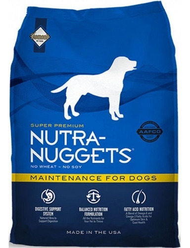 Alimento Nutra-Nuggets Global Maintenance para perro adulto todos los tamaños sabor pollo en bolsa de 15kg