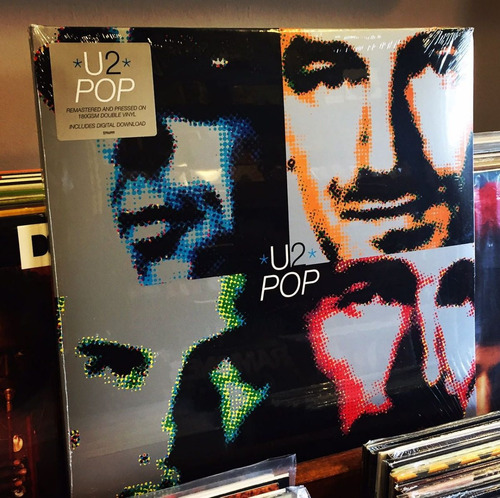 U2 Pop Vinilo Doble 2 Lp Nuevo Cerrado En Stock