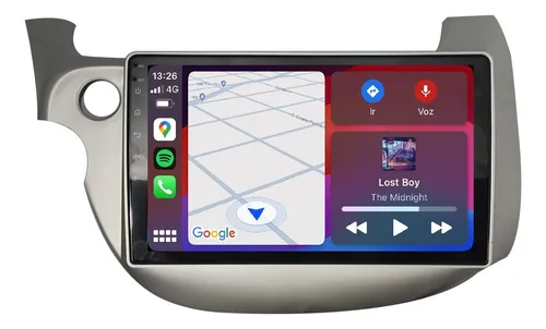 Stereo Gps Android 13 Pantalla Cam Honda Fit 08-13 Cplay