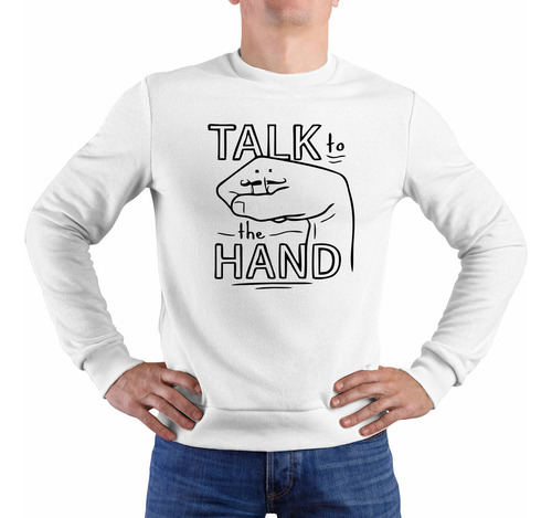 Polera Talk To Me Hand (d0540 Boleto.store)