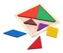 Comprar 10 Tangram Chico Didáctico Juego De Ingenio Souvenir Motrici
