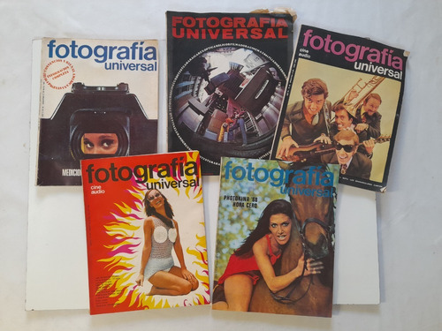 Lote De Antiguas Revistas Fotografia Universal